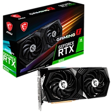 MSI Video Card NVidia GeForce RTX 3050 GAMING X 8G, 8GB GDDR6, 128bit, Effective Memory Clock: 14000MHz, Boost: 1845MHz, 2560 CUDA Cores, PCI-E 4.0 x8, 3x DP, HDMI 2.1, RAY TRACING, TORX Fan 4.0, 550W Recommended PSU, Backplate, 3Y MSI Video Card NVidia GeForce RTX 3050 GAMING X 8G, 8GB GDDR6, 128bit, Effective Memory Clock: 14000MHz, Boost: 1845MHz, 2560 CUDA Cores, PCI-E 4.0 x8, 3x DP, HDMI 2.1, RAY TRACING, TORX Fan 4.0, 550W Recommended PSU, Backplate, 3Y