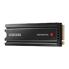 Samsung SSD 980 PRO Heatsink 1TB Int. PCIe Gen 4.0 x4 NVMe 1.3c, V-NAND 3bit MLC, Read up to 7000 MB/s, Write up to 5100 MB/s, Elpis Controller, Cache Memory 1GB DDR4