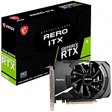 MSI Video Card Nvidia GeForce RTX 3060 AERO ITX 12G OC, 12GB GDDR6, 192-bit, 360 GB/s, 15 Gbps, 1792 MHz Boost, 3584 CUDA Cores, PCIe 4.0, 3x DisplayPort 1.4a, HDMI 2.1, RAY TRACING, Single-Fan, 550W Recommended PSU, Backplate, 3Y MSI Video Card Nvidia GeForce RTX 3060 AERO ITX 12G OC, 12GB GDDR6, 192-bit, 360 GB/s, 15 Gbps, 1792 MHz Boost, 3584 CUDA Cores, PCIe 4.0, 3x DisplayPort 1.4a, HDMI 2.1, RAY TRACING, Single-Fan, 550W Recommended PSU, Backplate, 3Y