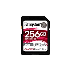 Карта памет Kingston Canvas React SDXC 256GB, UHS-II