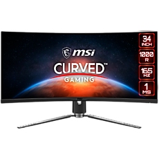 MSI MPG ARTYMIS 343CQR Curved Gaming Monitor, 34" 165Hz, UWQHD (3440 x 1440) 21:9, VA Anti-glare, 1ms, 400nits, 3000:1, 178°/178°, HDR, 1000R Curve, Freesync, 1x DP, 2x HDMI, 1x Type-C, 2x USB 3.2 Type A, 1x Earphone out, Adjustable Stand, 3Y MSI MPG ARTYMIS 343CQR Curved Gaming Monitor, 34" 165Hz, UWQHD (3440 x 1440) 21:9, VA Anti-glare, 1ms, 400nits, 3000:1, 178°/178°, HDR, 1000R Curve, Freesync, 1x DP, 2x HDMI, 1x Type-C, 2x USB 3.2 Type A, 1x Earphone out, Adjustable Stand, 3Y