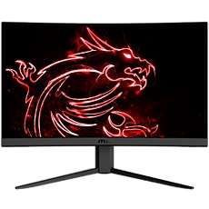 MSI Optix G24C4 Curved Gaming Monitor, 23.8" 144Hz, FHD (1920x1080) 16:9, VA Anti-glare, 1ms, 250nits, 3000:1, 178°/178°, 1500R Curve, Freesync Premium, Adjustable Stand, 1x DP, 2x HDMI, 3Y Warranty MSI Optix G24C4 Curved Gaming Monitor, 23.8" 144Hz, FHD (1920x1080) 16:9, VA Anti-glare, 1ms, 250nits, 3000:1, 178°/178°, 1500R Curve, Freesync Premium, Adjustable Stand, 1x DP, 2x HDMI, 3Y Warranty