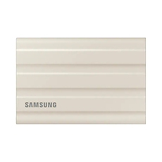 Samsung Portable NVME SSD T7 Shield 1TB , USB 3.2 Gen2, Rugged, IP65, Read 1050 MB/s Write 1000 MB/s, Beige