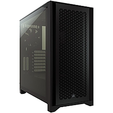 CORSAIR 4000D AIRFLOW Tempered Glass Mid-Tower ATX Case — Black
