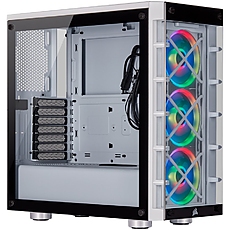 CORSAIR iCUE 465X RGB Mid-Tower ATX Smart Case — White