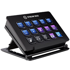 Elgato Stream Deck, 15 LCD keys, One-touch tactile operation, Elgato Game Capture, OBS, Twitch, Twitter, TipeeeStream, XSplit, YouTube, Mixer, and more, Automated alerts, Onscreen Antics w/ GIFs & others, Unique Key Configurations, Automated Plugins Elgato Stream Deck, 15 LCD keys, One-touch tactile operation, Elgato Game Capture, OBS, Twitch, Twitter, TipeeeStream, XSplit, YouTube, Mixer, and more, Automated alerts, Onscreen Antics w/ GIFs & others, Unique Key Configurations, Automated Plugins