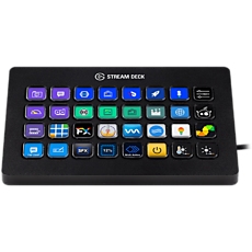 Elgato Stream Deck XL, Studio-Level Control, Time-Saving Integrations, expanded 8x4 grid w/32 LCD keys, Non-Slip Magnetic, Elgato Capture, OBS, Streamlabs, Twitch, YouTube, Twitter, Mixer, Spotify, Philips Hue, NVIDIA, Premiere Pro Icon Pack Elgato Stream Deck XL, Studio-Level Control, Time-Saving Integrations, expanded 8x4 grid w/32 LCD keys, Non-Slip Magnetic, Elgato Capture, OBS, Streamlabs, Twitch, YouTube, Twitter, Mixer, Spotify, Philips Hue, NVIDIA, Premiere Pro Icon Pack
