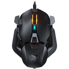 COUGAR DualBlader, Gaming Mouse, PixArt PMW3389 Optical gaming sensor, 16 000 DPI, 2000Hz Poling Rate, 60M gaming switches, 12 Programmable Buttons, Weight: 99-107g, Evolutionary DYNASTRUT Design, Ultraflex Cable, Customized Components COUGAR DualBlader, Gaming Mouse, PixArt PMW3389 Optical gaming sensor, 16 000 DPI, 2000Hz Poling Rate, 60M gaming switches, 12 Programmable Buttons, Weight: 99-107g, Evolutionary DYNASTRUT Design, Ultraflex Cable, Customized Components