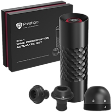 Electric Vacuum Wine Stopper with 2 stoppers