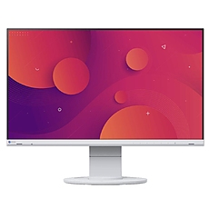 Монитор EIZO FlexScan EV2460, IPS, 23.8 inch, Wide, Full HD, D-Sub, DVI-D, HDMI, DisplayPort, Бял
