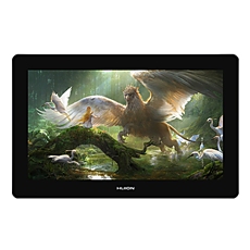 Графичен дисплей таблет HUION Kamvas Pro Pro 16 4K GT1561, USB-C, Черен/Сребрист