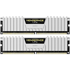 Памет Corsair Vengeance LPX White, 32GB(2x16GB), DDR4, PC4-25600 3200MHz, CL16, CMK32GX4M2E3200C16W
