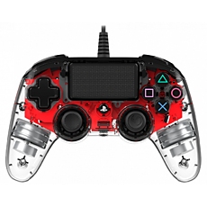 Жичен геймпад Nacon Wired Illuminated Compact Controller Red, Червен