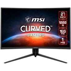 MSI OPTIX G271CQP 27" Curved Gaming Monitor 165Hz, WQHD (2560x1440) 16:9, Anti-Glare, 1ms, 250 nits, 3000:1, 178°/178°, 1000R Curve, FreeSync Premium, 2xHDMI 2.0, 1xDP, 1x Earphone out, Adjustable stand, 3Y MSI OPTIX G271CQP 27" Curved Gaming Monitor 165Hz, WQHD (2560x1440) 16:9, Anti-Glare, 1ms, 250 nits, 3000:1, 178°/178°, 1000R Curve, FreeSync Premium, 2xHDMI 2.0, 1xDP, 1x Earphone out, Adjustable stand, 3Y