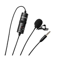 Микрофон брошка BOYA BY-M1, 3.5mm жак