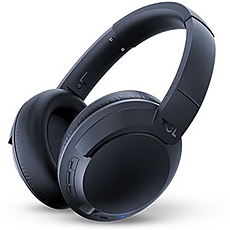 TCL Over-Ear Bluetooth Headset, HRA, slim fold, Frequency of response: 9-40K, Sensitivity: 100 dB, Driver Size: 40mm, Impedence: 24 Ohm, Acoustic system: closed, Max power input: 50mW, Bluetooth (BT 5.0) & 3.5mm jack, Hi-Res Audio,Color Midnight Blue TCL Over-Ear Bluetooth Headset, HRA, slim fold, Frequency of response: 9-40K, Sensitivity: 100 dB, Driver Size: 40mm, Impedence: 24 Ohm, Acoustic system: closed, Max power input: 50mW, Bluetooth (BT 5.0) & 3.5mm jack, Hi-Res Audio,Color Midnight Blue