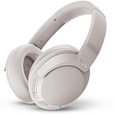 TCL Over-Ear Bluetooth Headset, HRA, slim fold, Frequency of response: 9-40K, Sensitivity: 100 dB, Driver Size: 40mm, Impedence: 24 Ohm, Acoustic system: closed, Max power input: 50mW, Bluetooth (BT 5.0) & 3.5mm jack, Hi-Res Audio,Color Cement Gray TCL Over-Ear Bluetooth Headset, HRA, slim fold, Frequency of response: 9-40K, Sensitivity: 100 dB, Driver Size: 40mm, Impedence: 24 Ohm, Acoustic system: closed, Max power input: 50mW, Bluetooth (BT 5.0) & 3.5mm jack, Hi-Res Audio,Color Cement Gray