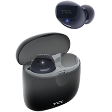 TCL In-Ear True Wireless Bluetooth Headset, Frequency of response 9-22K, Sensitivity 100 dB, Driver Size 5.8mm, Impedence 13 Ohm, Max power input 20mW, Playtime 6.5h/26h, IPX4, Bluetooth 5.0, A2DP, AVRCP, HFP, HS, USB-C, Color Phantom Black TCL In-Ear True Wireless Bluetooth Headset, Frequency of response 9-22K, Sensitivity 100 dB, Driver Size 5.8mm, Impedence 13 Ohm, Max power input 20mW, Playtime 6.5h/26h, IPX4, Bluetooth 5.0, A2DP, AVRCP, HFP, HS, USB-C, Color Phantom Black