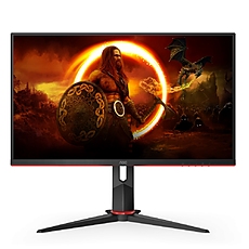 AOC 27G2SPU/BK, 27" IPS WLED, 1920x1080@165Hz, 4ms GtG, 1ms MPRT, 250cd/m2, 1000:1, DCR 80M:1, AdaptiveSync, FlickerFree, Low Blue Light, 2Wx2, Tilt, Height Adjust, Pivot, Swivel, D-SUB, 2xHDMI, DP, USB hub AOC 27G2SPU/BK, 27" IPS WLED, 1920x1080@165Hz, 4ms GtG, 1ms MPRT, 250cd/m2, 1000:1, DCR 80M:1, AdaptiveSync, FlickerFree, Low Blue Light, 2Wx2, Tilt, Height Adjust, Pivot, Swivel, D-SUB, 2xHDMI, DP, USB hub