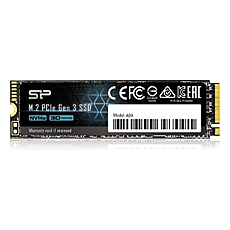 Solid State Drive (SSD) Silicon Power A60 M.2-2280 PCIe Gen 3x4 NVMe 512GB