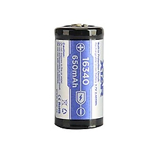 Акумулаторна батерия CR-123 LiIon  3,7V 16340 650mAh XTAR