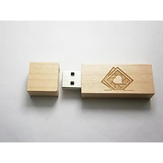 USB памет ESTILLO SD82, 32GB, USB 2.0, Дървена, Без лого