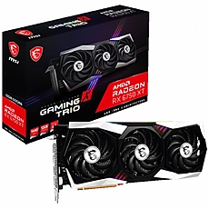 MSI Video Card AMD Radeon RX 6750 XT GAMING X TRIO 12G, 12GB GDDR6, 192-bit, 432.0 GB/s, 18000 MHz Effective Memory Clock, Boost: 2623 MHz, 2560 Cores, 3x DP 1.4, HDMI 2.1, 650W Recommended PSU, 3Y MSI Video Card AMD Radeon RX 6750 XT GAMING X TRIO 12G, 12GB GDDR6, 192-bit, 432.0 GB/s, 18000 MHz Effective Memory Clock, Boost: 2623 MHz, 2560 Cores, 3x DP 1.4, HDMI 2.1, 650W Recommended PSU, 3Y