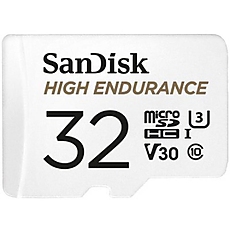 Карта памет SANDISK High Endurance micro SDHC UHS-I, A1, SD Адаптер, 32GB, Class 10, 100Mb/s