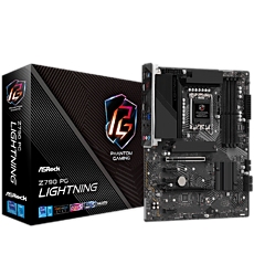 ASROCK MB Desktop Z790 PG Lightning/D4 (S1700, 4x DDR5, 1x PCIe 4.0 x16, 1x PCIe 5.0 x16, 3x PCIe 3.0 x1, 4x Hyper M.2, 4x SATA3 6.0Gb/s, RAID 0,1,5,10, 2x USB-C, 10x USB 3.2, 3x USB 2.0, 1x RJ-45 2.5GB, 1x HDMI, ATX ASROCK MB Desktop Z790 PG Lightning/D4 (S1700, 4x DDR5, 1x PCIe 4.0 x16, 1x PCIe 5.0 x16, 3x PCIe 3.0 x1, 4x Hyper M.2, 4x SATA3 6.0Gb/s, RAID 0,1,5,10, 2x USB-C, 10x USB 3.2, 3x USB 2.0, 1x RJ-45 2.5GB, 1x HDMI, ATX