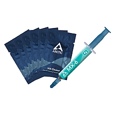 Термо паста с 6 бр почистващи кърпички ARCTIC MX-6, 4g, Сив