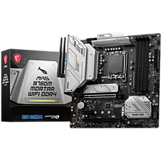 MSI MAG B760M MORTAR WIFI DDR4, mATX, Socket 1700, Dual Channel DDR4 5333(OC)MHz, 2x PCIe x16 slots, 2x M.2 slots, 1x HDMI, 1x DP, 1x USB 3.2 Gen 2x2 Type-C, 3x USB 3.2 Gen 2, 4x USB 2.0, 7.1 HD Audio, 2.5Gbps LAN, WI-FI 6E, BT, 3Y MSI MAG B760M MORTAR WIFI DDR4, mATX, Socket 1700, Dual Channel DDR4 5333(OC)MHz, 2x PCIe x16 slots, 2x M.2 slots, 1x HDMI, 1x DP, 1x USB 3.2 Gen 2x2 Type-C, 3x USB 3.2 Gen 2, 4x USB 2.0, 7.1 HD Audio, 2.5Gbps LAN, WI-FI 6E, BT, 3Y