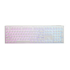 Геймърскa механична клавиатура Ducky One 3 Pure White Full Size Hotswap Cherry MX Brown, RGB, PBT Keycaps