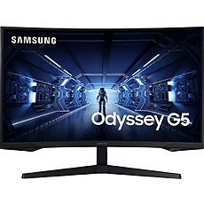 Samsung C27G55TQ, 27" Odyssey GAMING, Curved 1000R, VA QLED, 144 Hz, 1 ms MPRT, 2560x1440, 300 cd/m2, 2500:1 Contrast, FreeSync Premium, HDR10, Eye Saver Mode, Flicker Free, Game Mode, Display Port 1.2, HDMI 2.0, Headphone Jack, 178°/178°, Black Samsung C27G55TQ, 27" Odyssey GAMING, Curved 1000R, VA QLED, 144 Hz, 1 ms MPRT, 2560x1440, 300 cd/m2, 2500:1 Contrast, FreeSync Premium, HDR10, Eye Saver Mode, Flicker Free, Game Mode, Display Port 1.2, HDMI 2.0, Headphone Jack, 178°/178°, Black