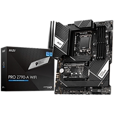 MSI Main Board Desktop PRO Z790-A WIFI (LGA 1700, 4x DDR5, HDMI, DP, 3x PCI-E x16, 1x PCI-E x1, 4x M.2, 6x USB 2.0, 4x USB 3.2 Gen1 Type A, 3x USB 3.2 Gen2 Type A, 1x USB 3.2 Gen2 Type C, 1x USB 3.2 Gen2x2 Type C, 2.5GLAN, Wi-Fi 6E, BT 5.3) ATX MSI Main Board Desktop PRO Z790-A WIFI (LGA 1700, 4x DDR5, HDMI, DP, 3x PCI-E x16, 1x PCI-E x1, 4x M.2, 6x USB 2.0, 4x USB 3.2 Gen1 Type A, 3x USB 3.2 Gen2 Type A, 1x USB 3.2 Gen2 Type C, 1x USB 3.2 Gen2x2 Type C, 2.5GLAN, Wi-Fi 6E, BT 5.3) ATX