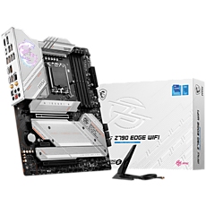 MSI MPG Z790 EDGE WIFI , ATX, LGA 1700, Dual Channel 4xDDR5 7299+(OC)MHz, 2x PCIe x16 slots, 5x M.2 slots, 1x HDMI, 1x DP, 1x USB 3.2 Gen 2x2, 4x USB 3.2 Gen 2, 4x USB 2.0, Type-C, 7.1 HD Audio, 2.5Gbps LAN, WI-FI 6E, BT, 3Y MSI MPG Z790 EDGE WIFI , ATX, LGA 1700, Dual Channel 4xDDR5 7299+(OC)MHz, 2x PCIe x16 slots, 5x M.2 slots, 1x HDMI, 1x DP, 1x USB 3.2 Gen 2x2, 4x USB 3.2 Gen 2, 4x USB 2.0, Type-C, 7.1 HD Audio, 2.5Gbps LAN, WI-FI 6E, BT, 3Y