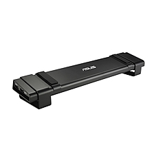 Asus USB3.0 HZ-3A PLUS DOCKING STATION, 4xUSB 3.0, MIC, Audio out, DVI-I, HDMI, GLAN, Kensington lock, Black