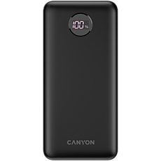 CANYON PB-2002 Power bank 20000mAh Li-poly battery, Input Type-C 5V3A,9V2A,18W , Output Type-Cпјљ5V3A,9V2.2A,12V1.5A,20W, Output USBA1/USBA2пјљ5V3A,5V/4.5A,4.5V/5A,9V2A,12V1.5A,22.5W147.5*69*28.6mm, 0.437g , cable Type C, Black CANYON PB-2002 Power bank 20000mAh Li-poly battery, Input Type-C 5V3A,9V2A,18W , Output Type-Cпјљ5V3A,9V2.2A,12V1.5A,20W, Output USBA1/USBA2пјљ5V3A,5V/4.5A,4.5V/5A,9V2A,12V1.5A,22.5W147.5*69*28.6mm, 0.437g , cable Type C, Black
