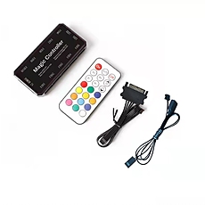 Makki контролер за вентилатори Fan Hub 10+2 aRGB and Remote Control