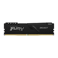 Памет Kingston FURY Beast Black 16GB DDR4 3200MHz CL17 KF432C16BB/16