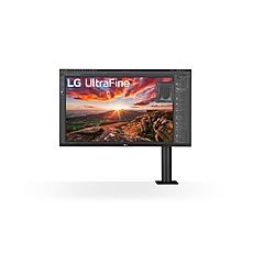 LG 32UN880P-B, 31.5" UltraFine Ergo 4K, IPS AG, DCI-P3 95%, 5ms, 350 cd/m2, 1000:1, 3840x2160, HDR 10, USB Type-C, USB, HDMI, DisplayPort, AMD FreeSync, Speaker 5Wx2, Game Mode, Reader Mode, PIP, Tilt/Height/Swivel/Pivot/ Extend/Retract, Black