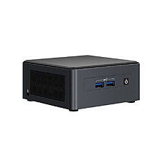 Intel NUC 11 Pro Kit NUC11TNHi5, EU cord, i5 Processor with Irix Xe graphics, dual M.2 slot, 2.5" SATA slot, 2xHDMI, 2x Thunderbolt 4 (USB-C+DP)