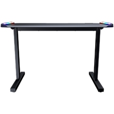 COUGAR DEIMUS 120 Gaming Desk, Dual-sided RGB Lighting Effects, Medium Density Fiberboard, 1220x605(mm), USB 3.0 x2, USB 3.0 Type-C x1, RGB button