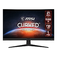 MSI Optix G27CQ5, 27", 1ms, 170Hz, VA, WQHD 2560x1440, CURVED 1500R, AG, 91% DCI-P3, FreeSync, Anti-Flicker, LBL, Night Vision, 250 cd/m2, Contrast 3000:1, DCR 100M:1, 2 x HDMI 2.0, DP, 1x Earphone out , Tilt, VESA100, Frameless, 9S6-3CB01T-034 MSI Optix G27CQ5, 27", 1ms, 170Hz, VA, WQHD 2560x1440, CURVED 1500R, AG, 91% DCI-P3, FreeSync, Anti-Flicker, LBL, Night Vision, 250 cd/m2, Contrast 3000:1, DCR 100M:1, 2 x HDMI 2.0, DP, 1x Earphone out , Tilt, VESA100, Frameless, 9S6-3CB01T-034