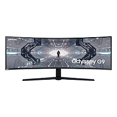 Samsung LC49G95T, 49" Odyssey GAMING, Curved VA QLED, 1000R, 240 Hz, 1ms GTG, 5120 x 1440, 32:9, 420cd/m2, 2xDP, HDMI, 2xUSB Samsung LC49G95T, 49" Odyssey GAMING, Curved VA QLED, 1000R, 240 Hz, 1ms GTG, 5120 x 1440, 32:9, 420cd/m2, 2xDP, HDMI, 2xUSB
