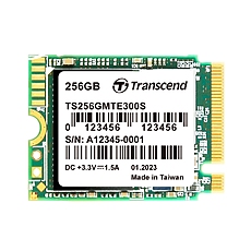 Transcend 256GB, M.2 2230, PCIe Gen3x4, NVMe, 3D TLC, DRAM-less