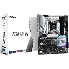ASROCK MB Desktop Z790 Pro RS (S1700, 4x DDR5, 1x PCIe 5.0 x16, 1x PCIe 4.0 x16, 2x PCIe 3.0 x1, 4x Hyper M.2 PCIe Gen4x4, 8x SATA3 6.0 Gb/s, 2x USB-C, 6x USB 3.2, 6x USB 2.0, 1x RJ-45 2.5GB Lan, 1x HDMI, 1x DP, ATX ASROCK MB Desktop Z790 Pro RS (S1700, 4x DDR5, 1x PCIe 5.0 x16, 1x PCIe 4.0 x16, 2x PCIe 3.0 x1, 4x Hyper M.2 PCIe Gen4x4, 8x SATA3 6.0 Gb/s, 2x USB-C, 6x USB 3.2, 6x USB 2.0, 1x RJ-45 2.5GB Lan, 1x HDMI, 1x DP, ATX