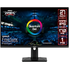 MSI G274QPF-QD Gaming Monitor, 27" 170Hz, WQHD (2560x1440) 16:9, Rapid IPS Anti-glare, 1ms, 400nits, 1000:1, 178°/178°, Freesync Premium, Adjustable Stand, 1x DP, 2x HDMI, 1xType-C, 3Y Warranty MSI G274QPF-QD Gaming Monitor, 27" 170Hz, WQHD (2560x1440) 16:9, Rapid IPS Anti-glare, 1ms, 400nits, 1000:1, 178°/178°, Freesync Premium, Adjustable Stand, 1x DP, 2x HDMI, 1xType-C, 3Y Warranty