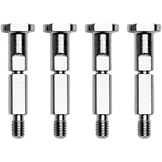 EK-Quantum VelocityВІ Mounting Screw 1200/1700/AM4 - Nickel (4pcs)
