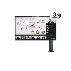LG 32QP88NP-B, 31.5" LED, QHD Ergo (2560x1440) IPS Display, sRGB 99%, 75Hz, 5ms, 1000:1, 350 cd/m2, AMD FreeSync, Speacer 5W x 2, HDR10, USB type-C, HDMI, Reader Mode, DisplayPort, Flicker Safe, Tilt, Height (Range), Swivel, Pivot, Black LG 32QP88NP-B, 31.5" LED, QHD Ergo (2560x1440) IPS Display, sRGB 99%, 75Hz, 5ms, 1000:1, 350 cd/m2, AMD FreeSync, Speacer 5W x 2, HDR10, USB type-C, HDMI, Reader Mode, DisplayPort, Flicker Safe, Tilt, Height (Range), Swivel, Pivot, Black