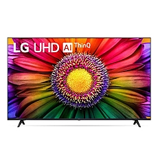 LG 50UR80003LJ, 50" 4K UltraHD TV 4K (3840 x 2160), DVB-T2/C/S2, webOS 23 Smart TV, ThinQ AI, a5 AI Processor 4K Gen6, WiFi, HDR10 pro, HLG, ALLM/HGiG, 4K Upscaling, AI Sound, Voice Control, AirPlay, Quick Card, HDMI eARC, CI, LAN, USB, Bluetooth, 2 Pol LG 50UR80003LJ, 50" 4K UltraHD TV 4K (3840 x 2160), DVB-T2/C/S2, webOS 23 Smart TV, ThinQ AI, a5 AI Processor 4K Gen6, WiFi, HDR10 pro, HLG, ALLM/HGiG, 4K Upscaling, AI Sound, Voice Control, AirPlay, Quick Card, HDMI eARC, CI, LAN, USB, Bluetooth, 2 Pol